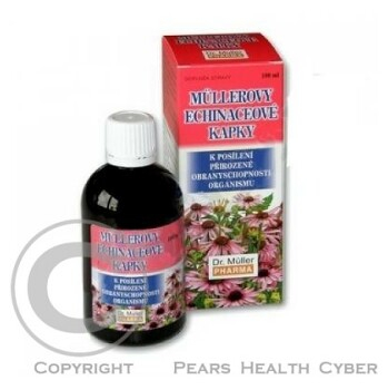 Müllerovy echinaceové kapky 100ml (Dýchání, dýchací cesty)