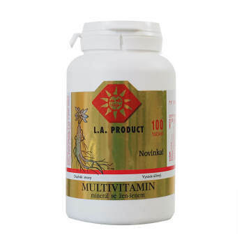 L.A.PRODUCT Multivitamin-minerál s ženšenem 100 tablet