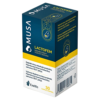 MUSA Lactofem 30 kapslí (Probiotika a laktobacily) - Jednosložkové