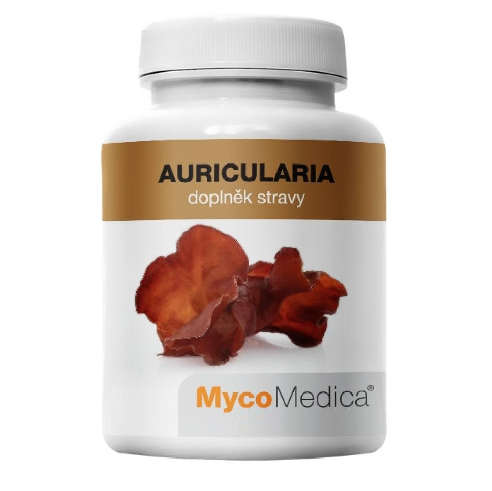 E-shop MYCOMEDICA Auricularia 90 rostlinných vegan kapslí