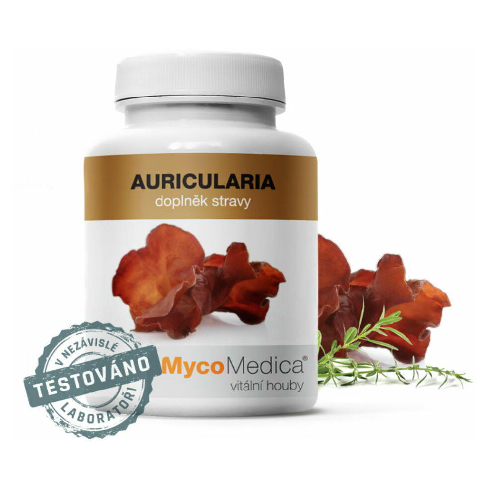 MYCOMEDICA Auricularia 90 rostlinných vegan kapslí