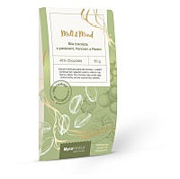 MYCOMEDICA Bílá čokoláda s pistáciemi hericiem a reishi 50 g