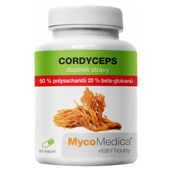 MYCOMEDICA Cordyceps 50% 90 želatinových kapslí