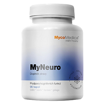 MYCOMEDICA MyNeuro 90 kapslí (Doplňky stravy na paměť) - Vícesložkové