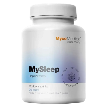 MYCOMEDICA MySleep 90 kapslí (Vitální houby) - Přírodní, Vícesložkové