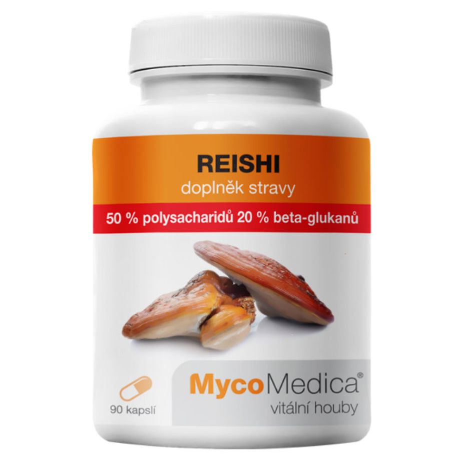 MYCOMEDICA Reishi 50% 90 vegan rostlinných kapslí