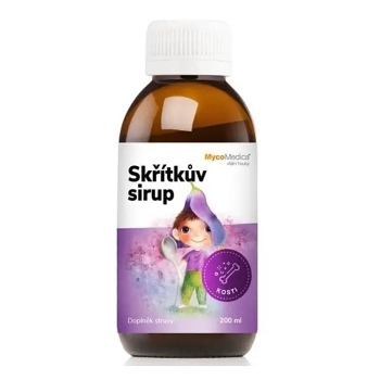 MYCOMEDICA Skřítkův sirup 200 ml (Na energii, při únavě) - Vícesložkové