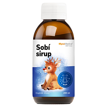 MYCOMEDICA Sobí sirup 200 ml (Tradiční čínská medicína) - Přírodní, Vícesložkové