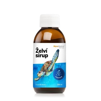 MYCOMEDICA Želví sirup 200 ml (Na energii, při únavě) - Přírodní, Vícesložkové