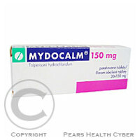 MYDOCALM 150 MG  30X150MG Potahované tablety