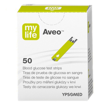 MYLIFE Aveo testovací proužky 50 ks (Testovací proužky)