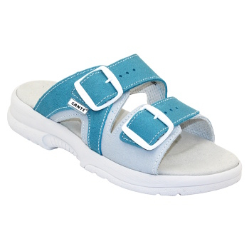 SANTÉ Comfort Balance dámské zdravotní pantofle tyrkysové, Velikost obuvi: 38 (Dámská ortopedická obuv)