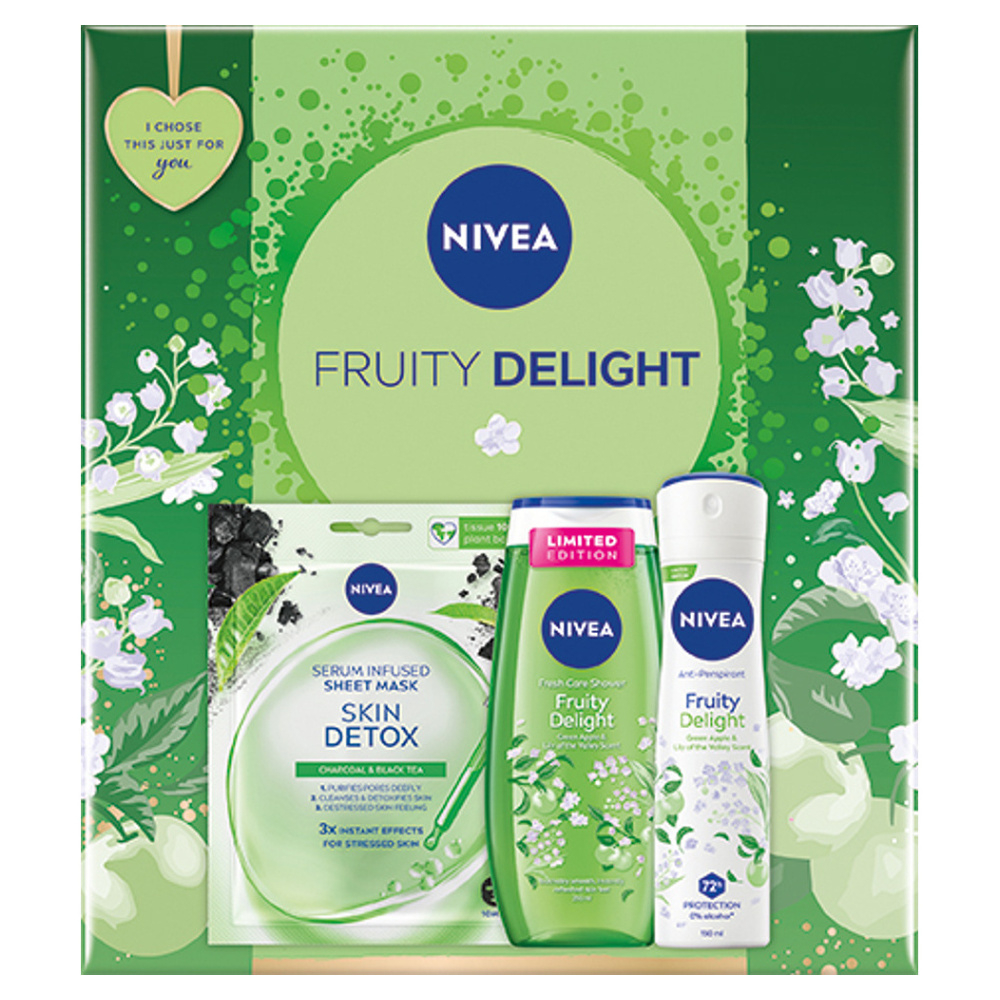 NIVEA Fruity Delight Dárkové balení