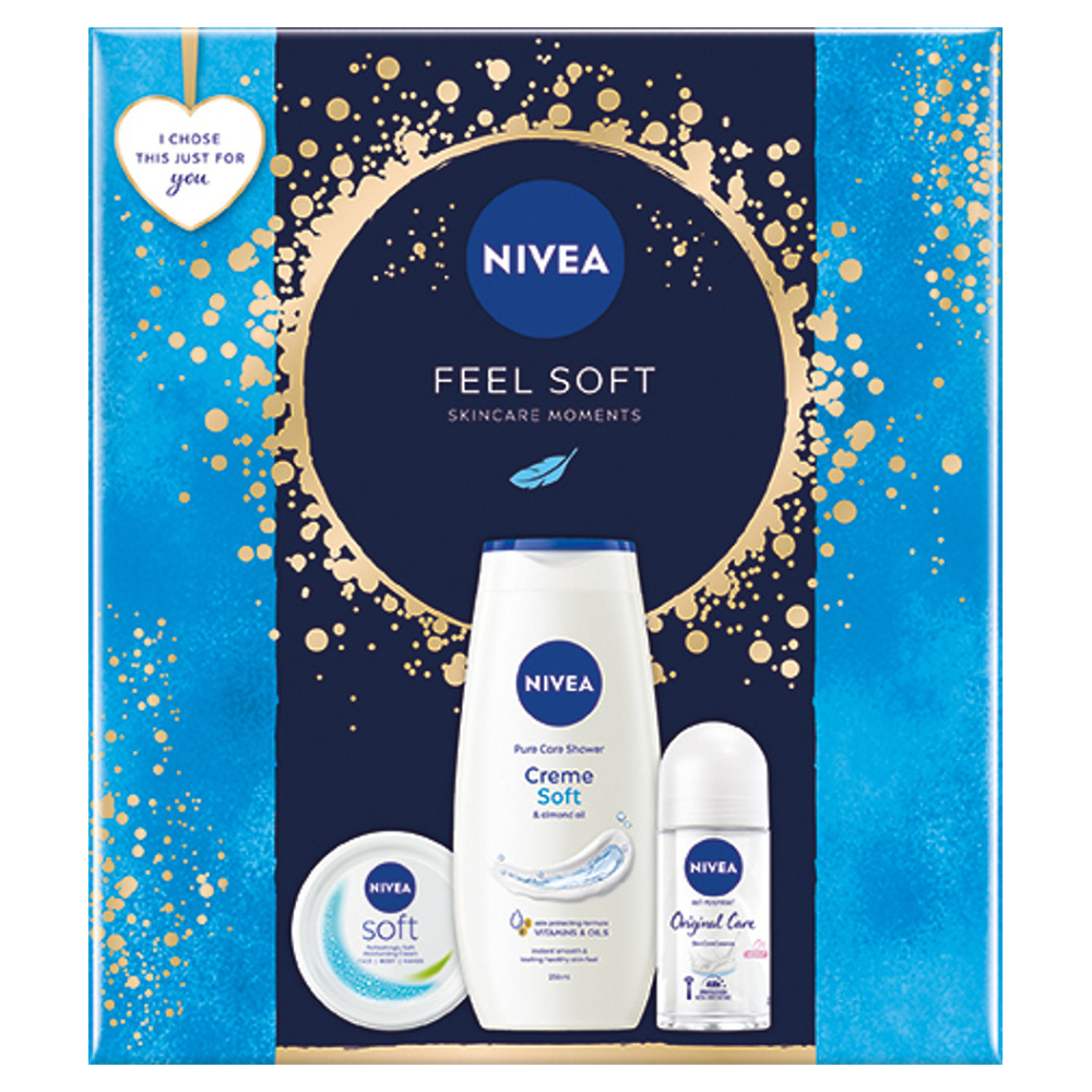 NIVEA Soft Trio Dárkové balení