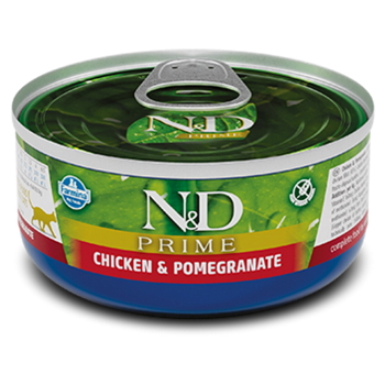 N&D Prime Chicken & Pomegranate Adult pro kočky 80 g