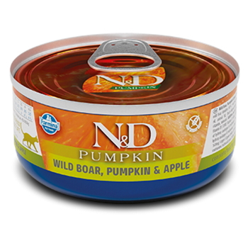 N&D Pumpkin Boar & Apple Adult pro kočky 80 g