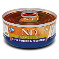 N&D Pumpkin Lamb & Blueberry Adult pro kočky 80 g