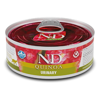 N&D Quinoa Urinary Duck & Cranberry Adult pro dospělé kočky 80 g