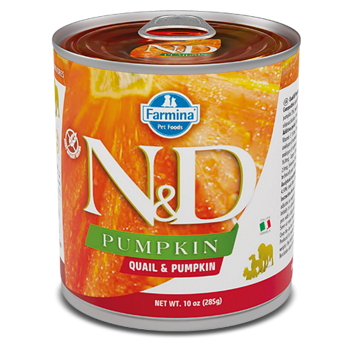 N&D Pumpkin Quail & Pumpkin Adult pro dospělé psy 285 g