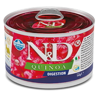 N&D Quinoa digestion lamb & fennel adult mini pro malá plemena psů 140 g