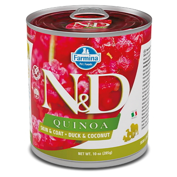 N&D Quinoa Duck & Coconut Adult pro psy 285 g
