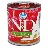 N&D Quinoa Venison & Coconut Adult pro psy 285 g