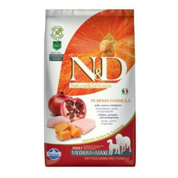 N&D GF Pumpkin DOG Adult M/L Chicken&Pomegranate 2,5 kg
