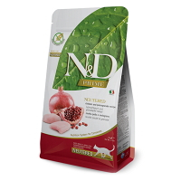 N&D Prime Neutered Chicken & Pomegranate pro kočky 1,5 kg