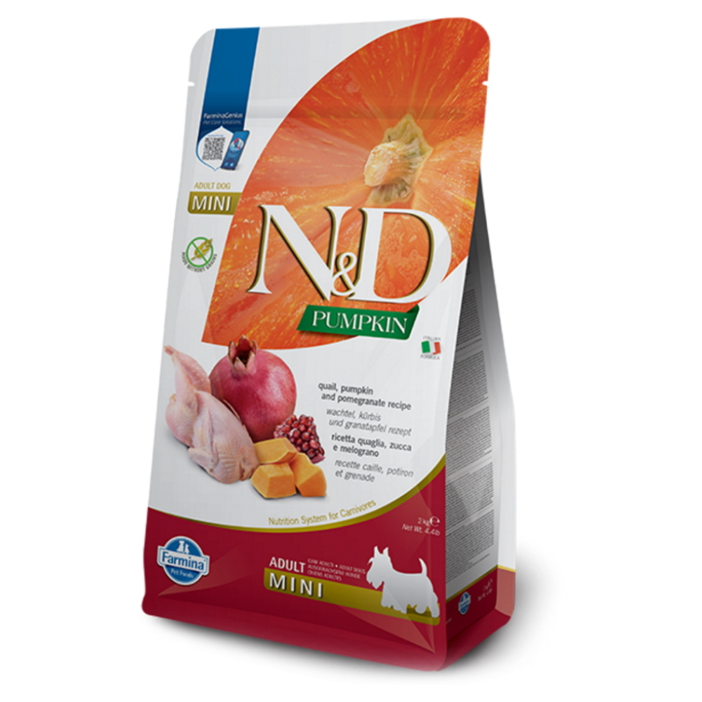 N&D Pumpkin Quail & Pomegranate pro malá plemena psů 2 kg