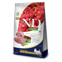N&D Quinoa Weight Management Lamb & Broccoli Mini pro malá plemena psů 2,5 kg