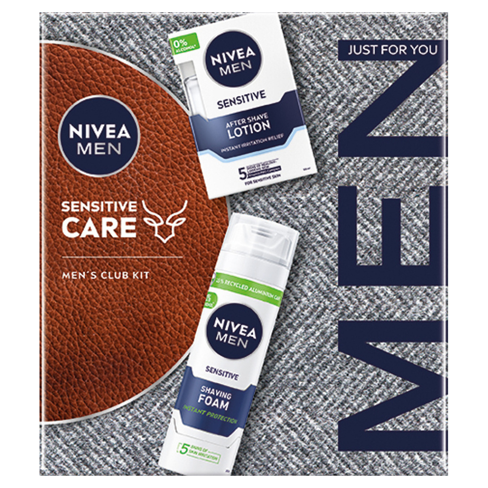 NIVEA Men Lotion Sensitive Dárkové balení