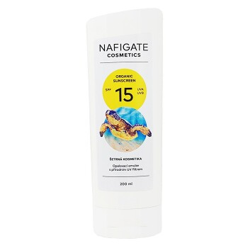 NAFIGATE Organic Sunscreen SPF 15 200 ml
