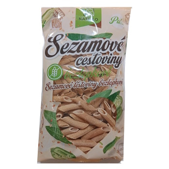 NAJTELO Sezamové těstoviny paleo penne bez lepku 250 g (Bezlepkové těstoviny)