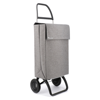 ROLSER Jean Tweed 2 nákupní taška na kolečkách světle šedá (Nákupní tašky na kolečkách) - Voděodolné