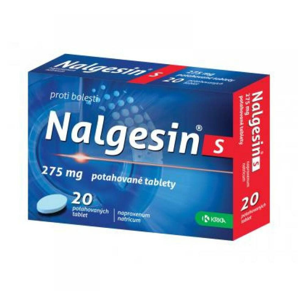 E-shop NALGESIN S 275 mg 20 potahovaných tablet