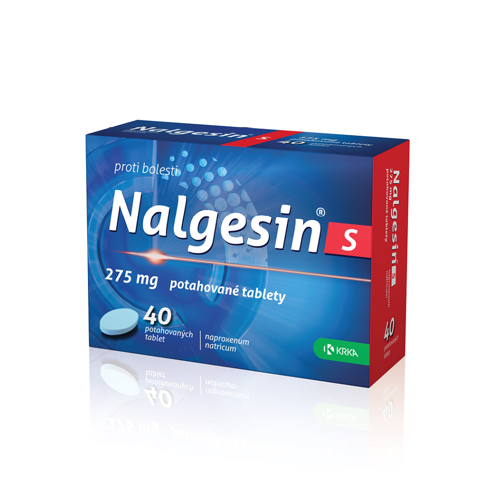 E-shop NALGESIN S 275 mg 40 potahovaných tablet
