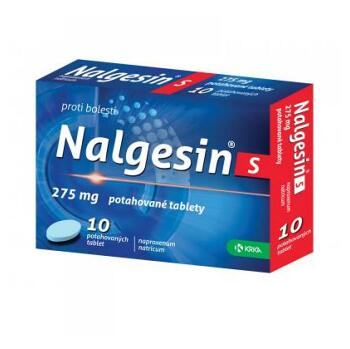 NALGESIN S 275 mg 10 potahovaných tablet