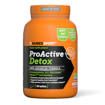 NAMEDSPORT Pro Active Detox detoxikační směs 60 tablet, expirace 31.07.2024