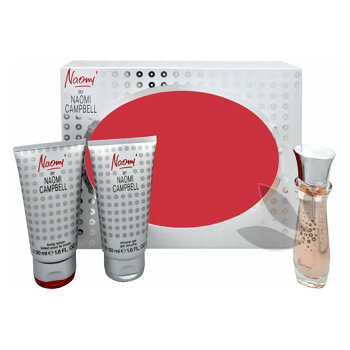 Naomi Campbell Naomi Toaletní voda 15ml Edt 15ml + 50ml sprchový gel + 50ml tělové mléko  ()