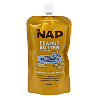 NAP Arašídové máslo pro psy borůvka 120 g