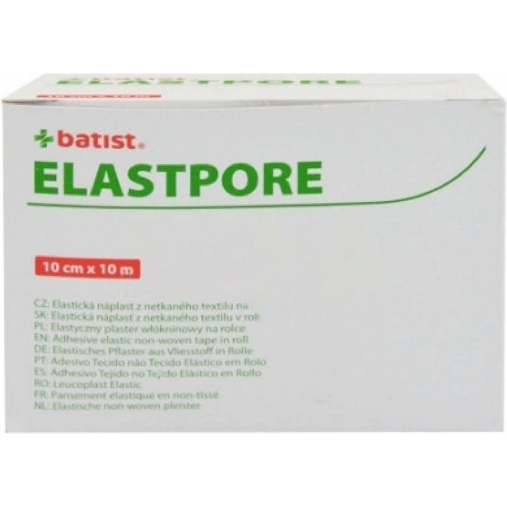 BATIST Elastpore fixační náplast 10 cm x 10 m 1 kus