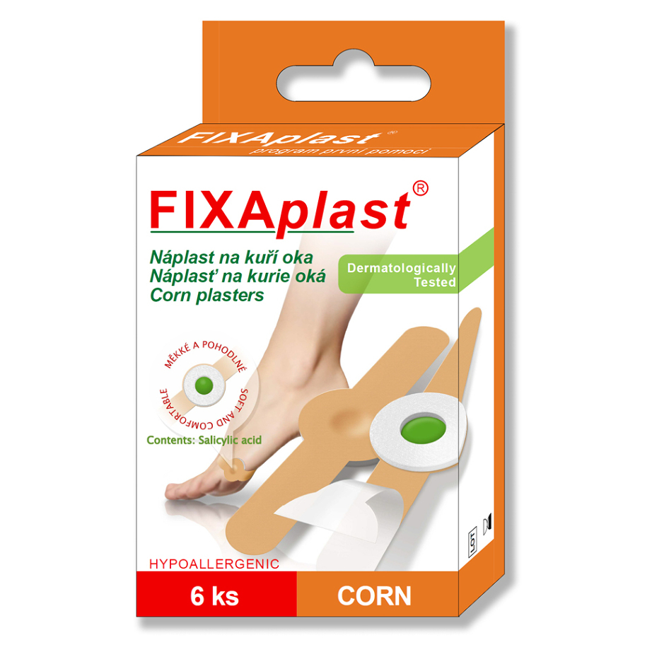 E-shop FIXAPLAST Corn náplast na kuří oka 6ks
