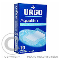 Náplast Urgo Aguafilm 2 velikosti 10 ks na koupání 