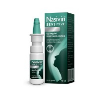 NASIVIN® Sensitive 0,5 mg/ml nosní sprej, roztok 10 ml