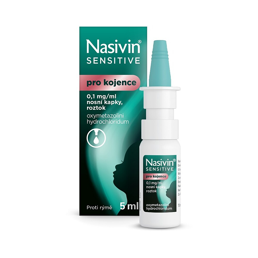 Nasivin Sensitive Pro Kojence 0,1mg/ml nas.gtt.sol. 1 x 5 ml koupíte na Lekarna.cz