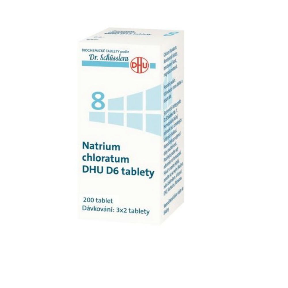Levně DR. SCHÜSSLERA Natrium chloratum DHU D6 No.8 200 tablet