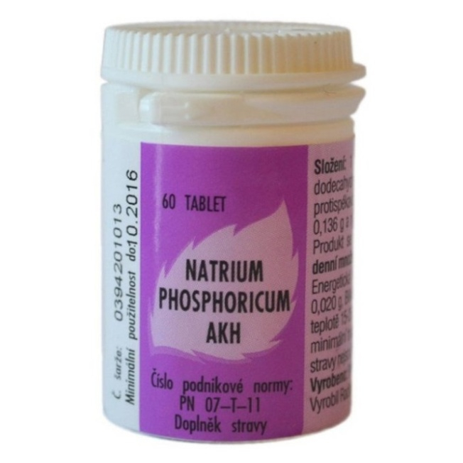 E-shop AKH Natrium phosphoricum 60 tablet
