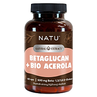 NATU Ashwagandha extrakt KSM-66 s piperinem 90 kapslí