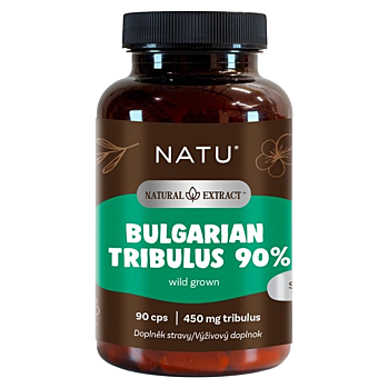 NATU Bulharský kotvičník extrakt 90 % saponinů 90 kapslí (Bylinné doplňky stravy) - Vícesložkové