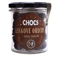 NATU Chocs lískové ořechy v 60% hořké čokoládě 180 g
